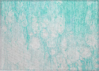 Piper Looms Chantille Abstract ACN699 Aqua Area Rug