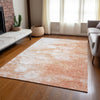 Piper Looms Chantille Abstract ACN699 Coral Area Rug