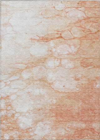 Piper Looms Chantille Abstract ACN699 Coral Area Rug