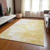 Piper Looms Chantille Abstract ACN699 Gold Area Rug
