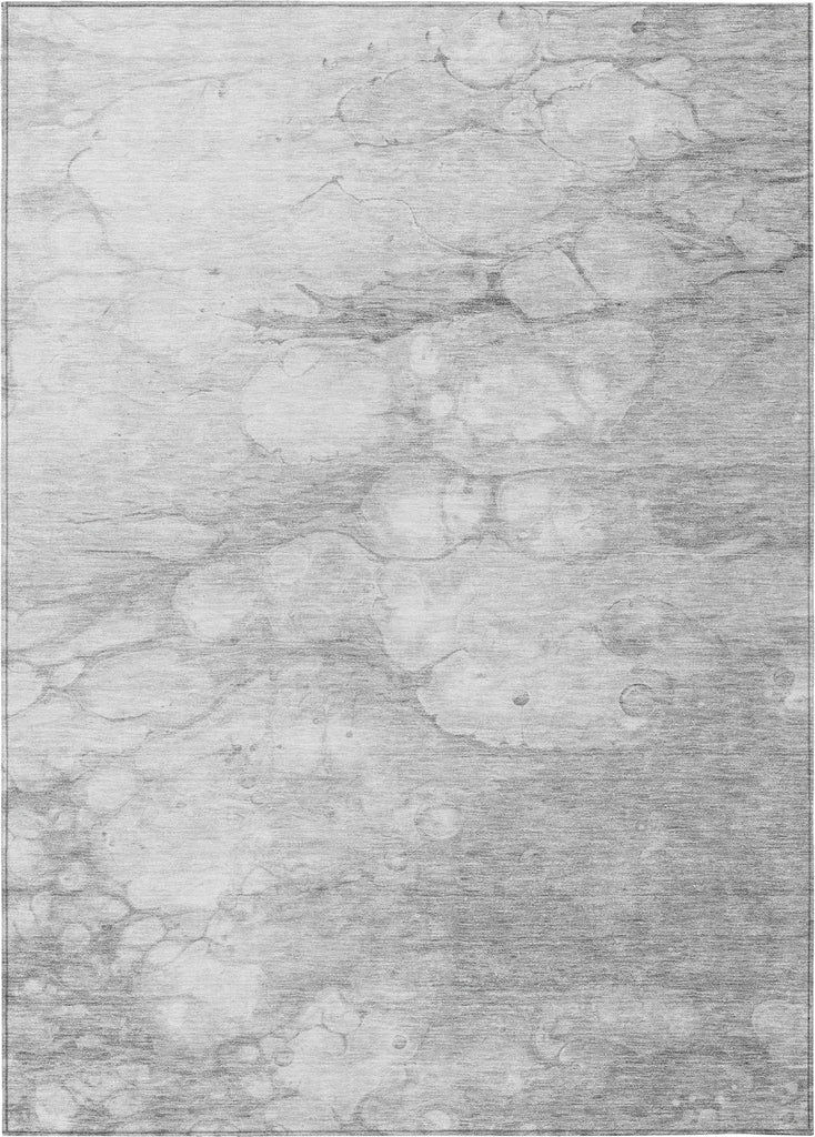 Piper Looms Chantille Abstract ACN699 Silver Area Rug