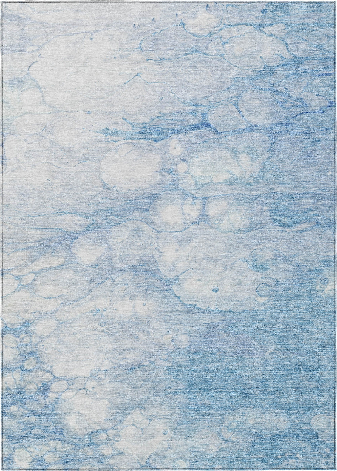 Piper Looms Chantille Abstract ACN699 Sky Area Rug