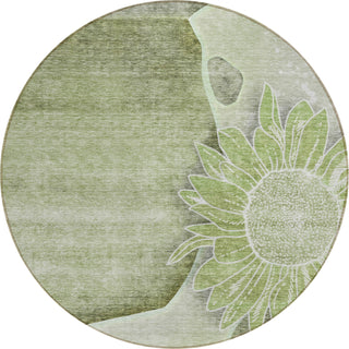 Piper Looms Chantille Floral ACN700 Aloe Area Rug