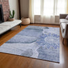 Piper Looms Chantille Floral ACN700 Blue Area Rug
