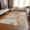 Piper Looms Chantille Floral ACN700 Brown Area Rug