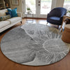 Piper Looms Chantille Floral ACN700 Gray Area Rug