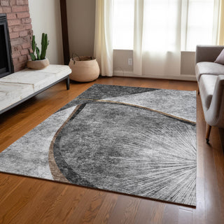 Piper Looms Chantille Modern ACN701 Gray Area Rug