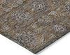 Piper Looms Chantille Floral ACN702 Chocolate Area Rug