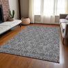 Piper Looms Chantille Floral ACN702 Gray Area Rug