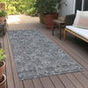 Piper Looms Chantille Floral ACN702 Gray Area Rug