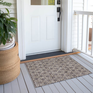 Piper Looms Chantille Floral ACN702 Ivory Area Rug