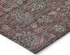 Piper Looms Chantille Floral ACN702 Merlot Area Rug