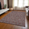 Piper Looms Chantille Floral ACN702 Merlot Area Rug