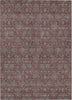 Piper Looms Chantille Floral ACN702 Merlot Area Rug