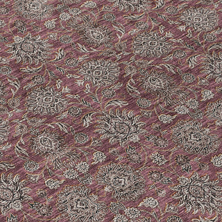 Piper Looms Chantille Floral ACN702 Merlot Area Rug