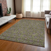 Piper Looms Chantille Floral ACN702 Olive Area Rug