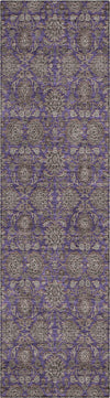 Piper Looms Chantille Floral ACN702 Purple Area Rug