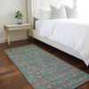 Piper Looms Chantille Floral ACN702 Teal Area Rug