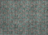 Piper Looms Chantille Floral ACN702 Teal Area Rug