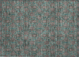 Piper Looms Chantille Floral ACN702 Teal Area Rug