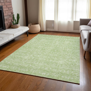 Piper Looms Chantille Floral ACN703 Aloe Area Rug