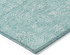 Piper Looms Chantille Floral ACN703 Aqua Area Rug