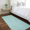 Piper Looms Chantille Floral ACN703 Aqua Area Rug