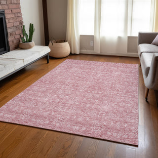 Piper Looms Chantille Floral ACN703 Blush Area Rug