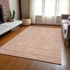 Piper Looms Chantille Floral ACN703 Coral Area Rug