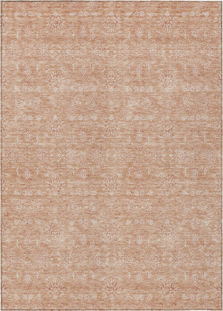 Piper Looms Chantille Floral ACN703 Coral Area Rug