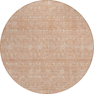 Piper Looms Chantille Floral ACN703 Coral Area Rug