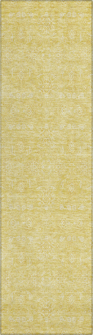 Piper Looms Chantille Floral ACN703 Honey Area Rug