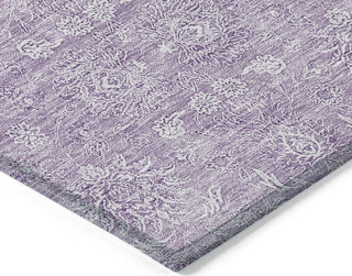 Piper Looms Chantille Floral ACN703 Lavender Area Rug