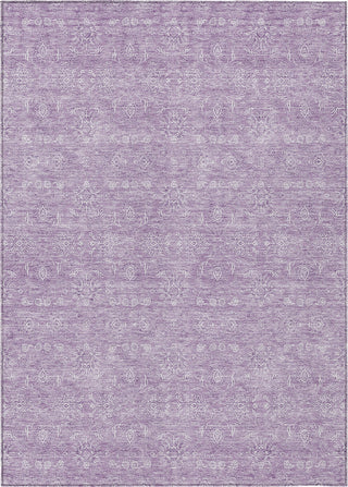 Piper Looms Chantille Floral ACN703 Lavender Area Rug