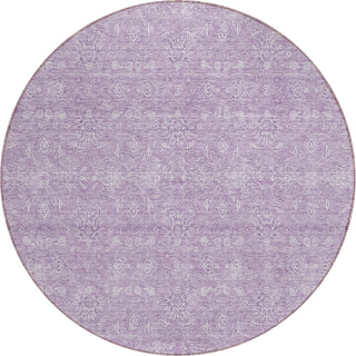 Piper Looms Chantille Floral ACN703 Lavender Area Rug