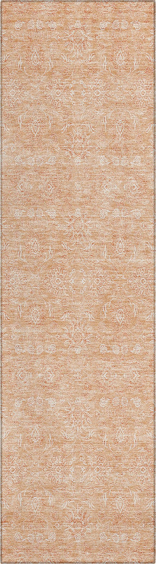 Piper Looms Chantille Floral ACN703 Peach Area Rug