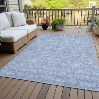 Piper Looms Chantille Floral ACN703 Sky Area Rug