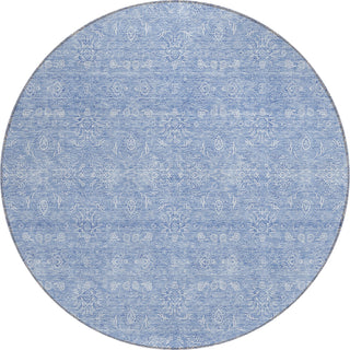 Piper Looms Chantille Floral ACN703 Sky Area Rug