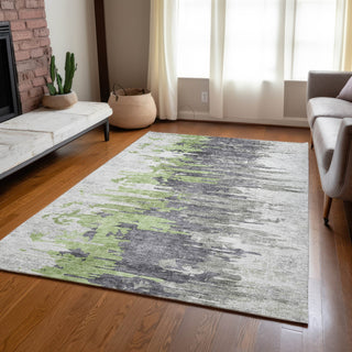 Piper Looms Chantille Modern ACN704 Green Area Rug