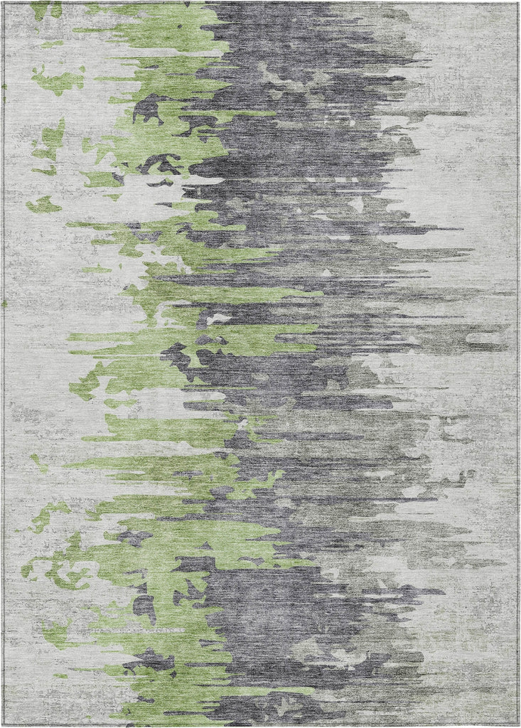 Piper Looms Chantille Modern ACN704 Green Area Rug