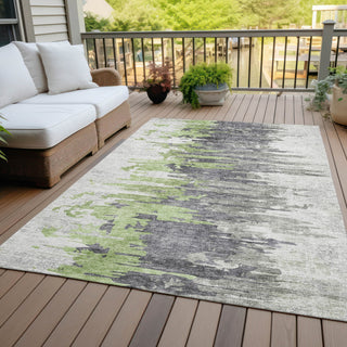 Piper Looms Chantille Modern ACN704 Green Area Rug