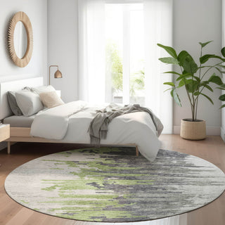 Piper Looms Chantille Modern ACN704 Green Area Rug