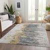 Piper Looms Chantille Modern ACN704 Ivory Area Rug Lifestyle Image Feature