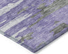 Piper Looms Chantille Modern ACN704 Purple Area Rug