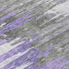 Piper Looms Chantille Modern ACN704 Purple Area Rug