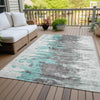 Piper Looms Chantille Modern ACN704 Teal Area Rug