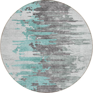 Piper Looms Chantille Modern ACN704 Teal Area Rug