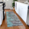 Piper Looms Chantille Modern ACN704 Teal Area Rug