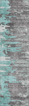 Piper Looms Chantille Modern ACN704 Teal Area Rug