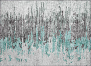 Piper Looms Chantille Modern ACN704 Teal Area Rug